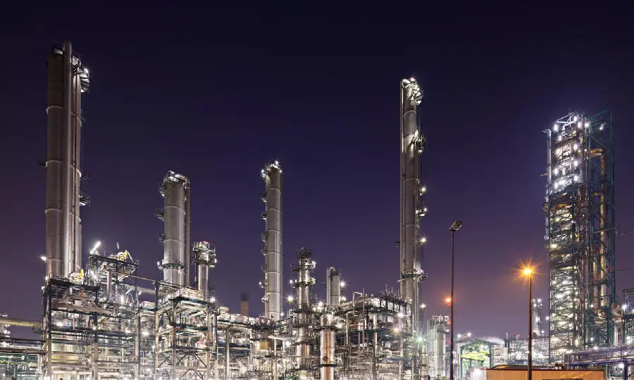 Stock Photo of Large Industrial Refinery of Tabriz with High ResolutionEli 