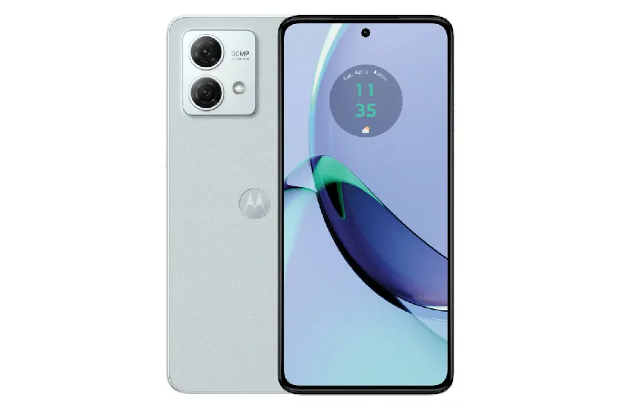 The most classy color of the Motorola Moto G84 phone with high quality 