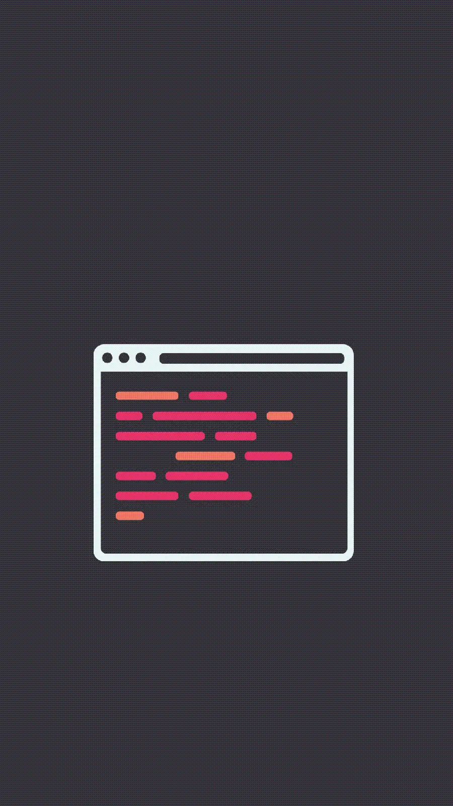 Programming Stock Photo Designed in the Popular Minimalist Style