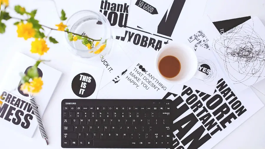 Download 4k Quality Image on White Background Business Laptop
