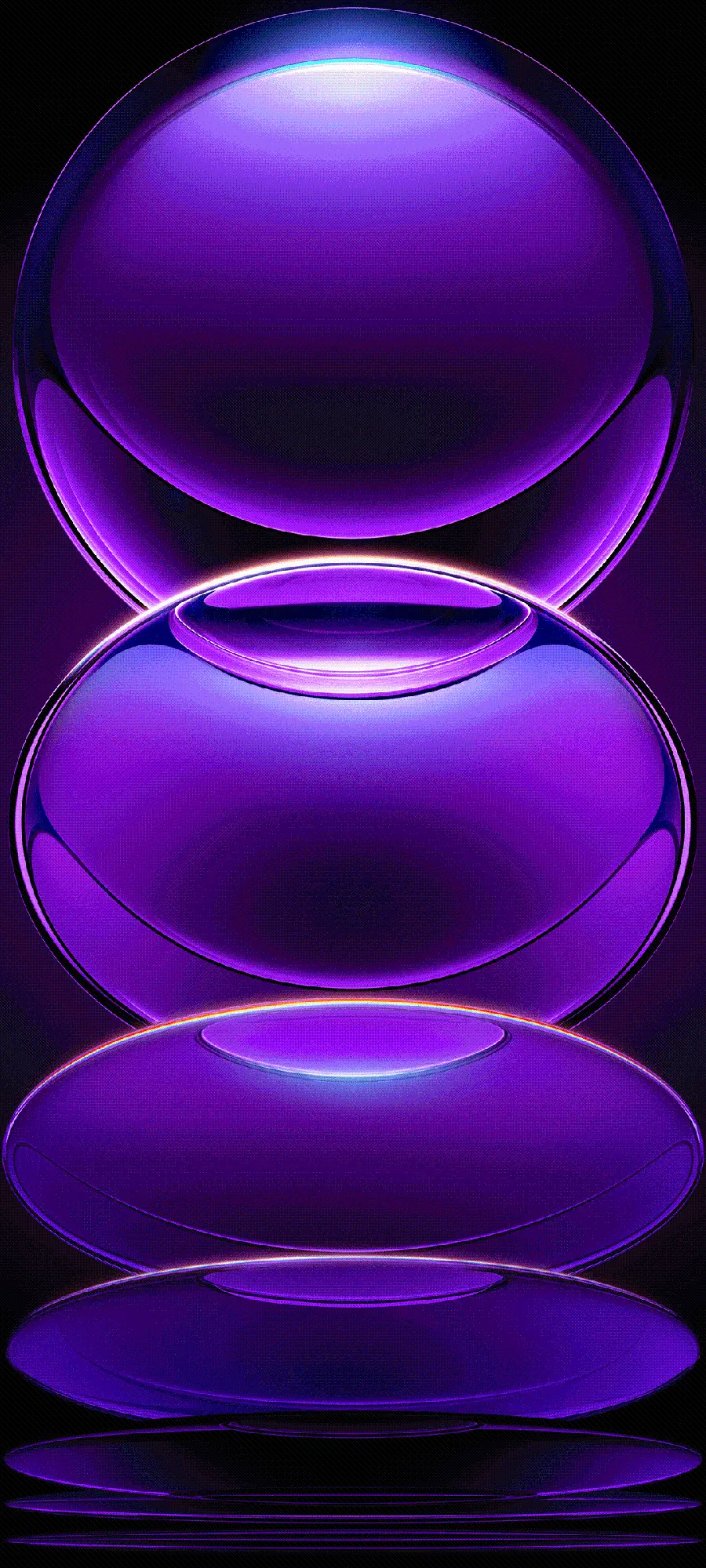 New wallpaper 2024 purple bubble design for Redmi Note 12 Xiaomi