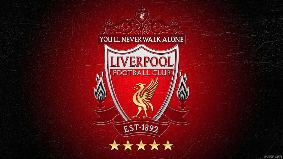 Download high-resolution wallpapers with the design of the Liverpool team logo