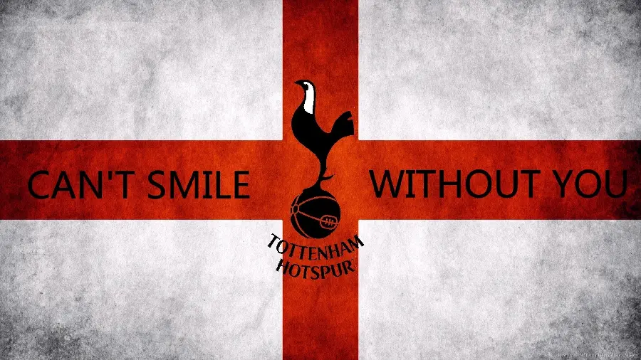 Background image with the design of one of the most famous teams in the world, Tottenham