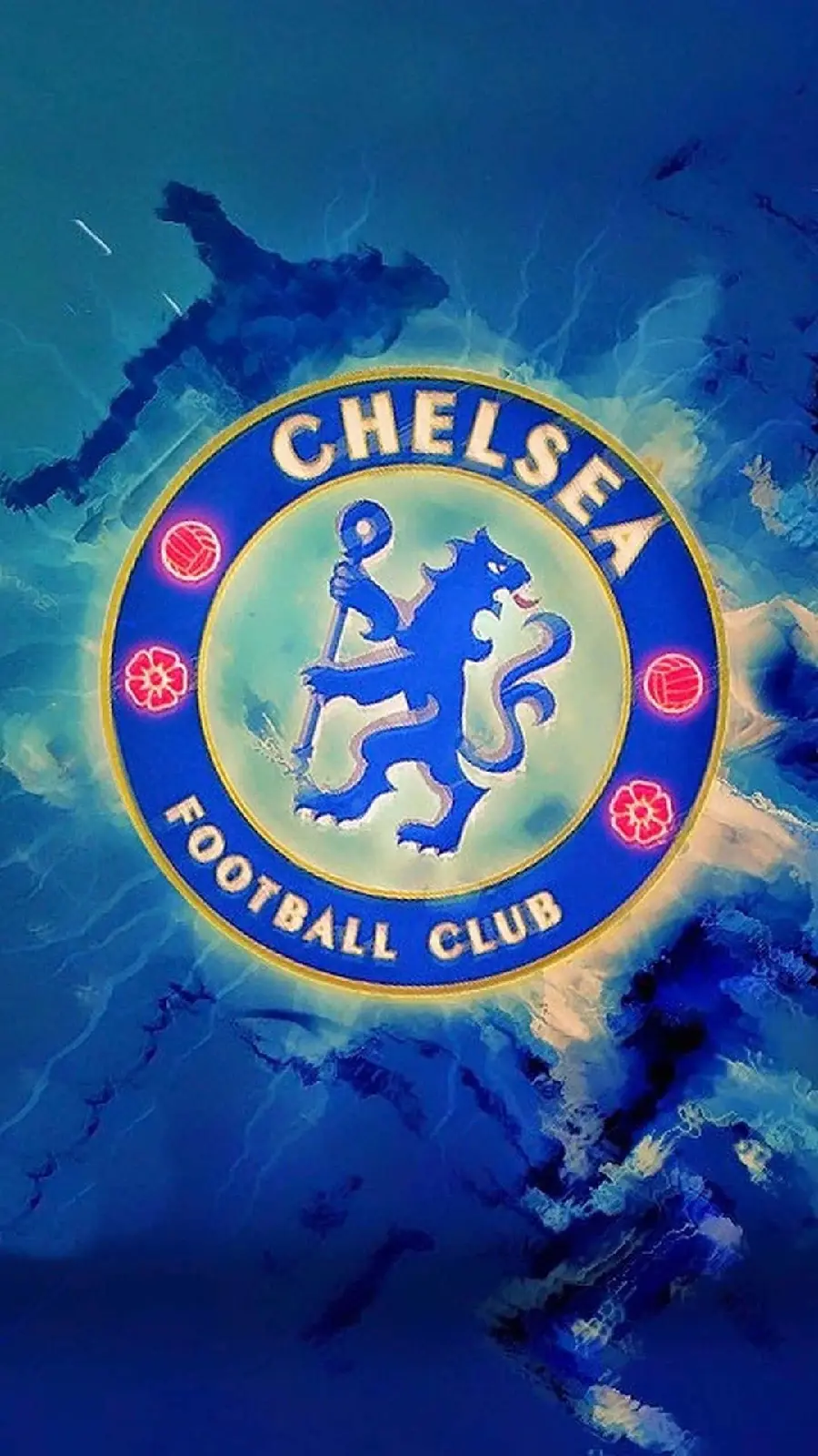 Chelsea football team logo design profile photo