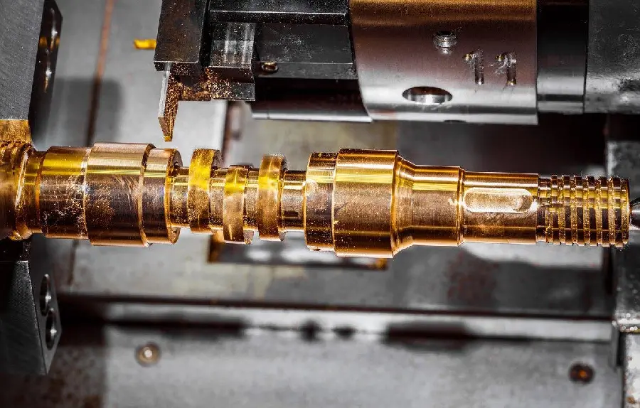 Close-up photo of a milling machine used in metallurgical engineering
