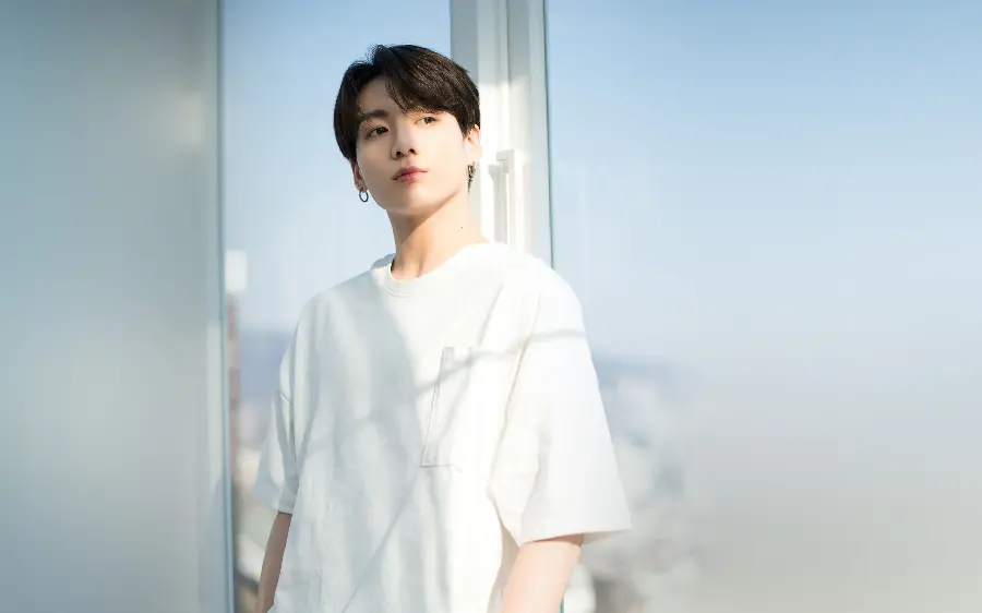 The most popular background photo of the most famous member of the BTS group