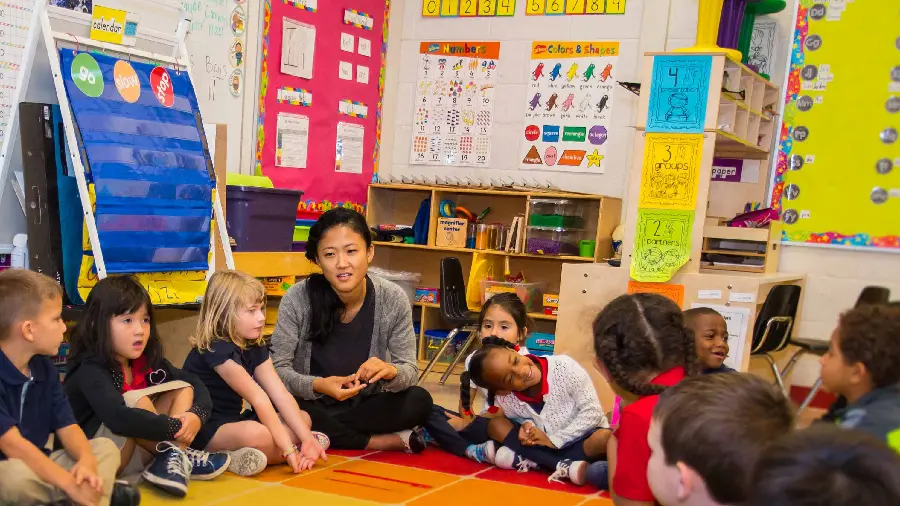 Download a completely free photo taken from a kindergarten