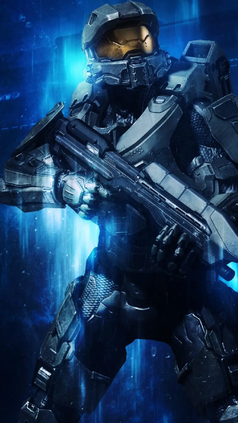 The background of Master Chief, the most famous character in the game Halo 