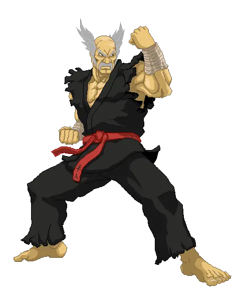 Heihachi Mishima, popular video game character