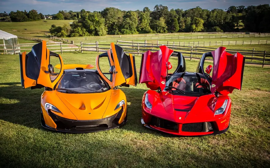 Cool backgrounds of the latest model, classy and very expensive cars