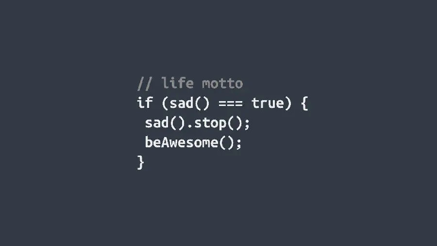 High-quality programming background with a special minimalist design