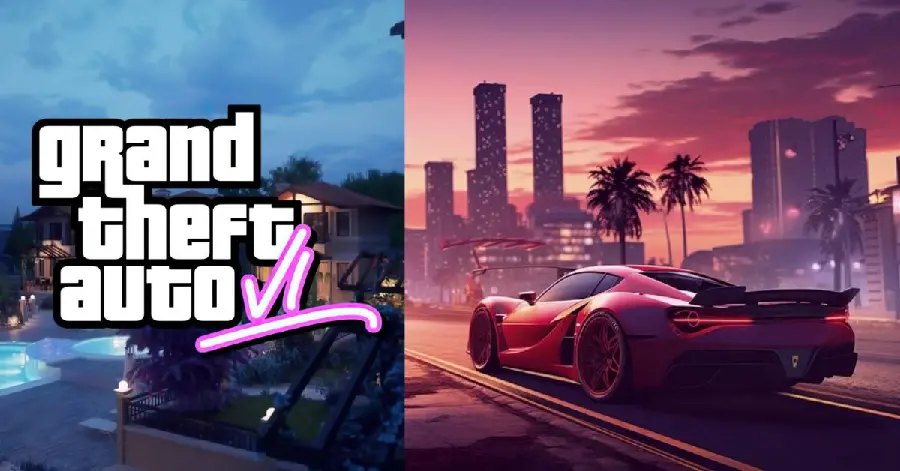 New graphic image of the popular game GTA 6