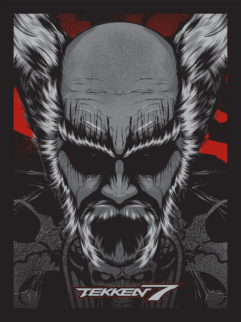 Download Heihachi Mishima Stock for Poster Printing