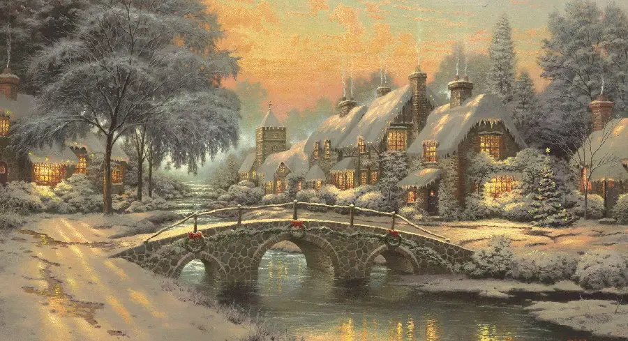 New classic and traditional art painting of nature design