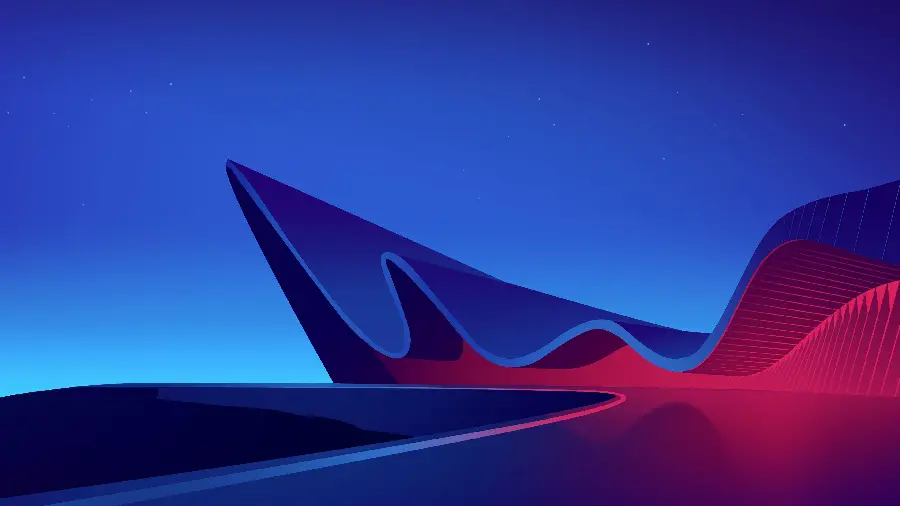 8k digital photo with a design of modern architecture