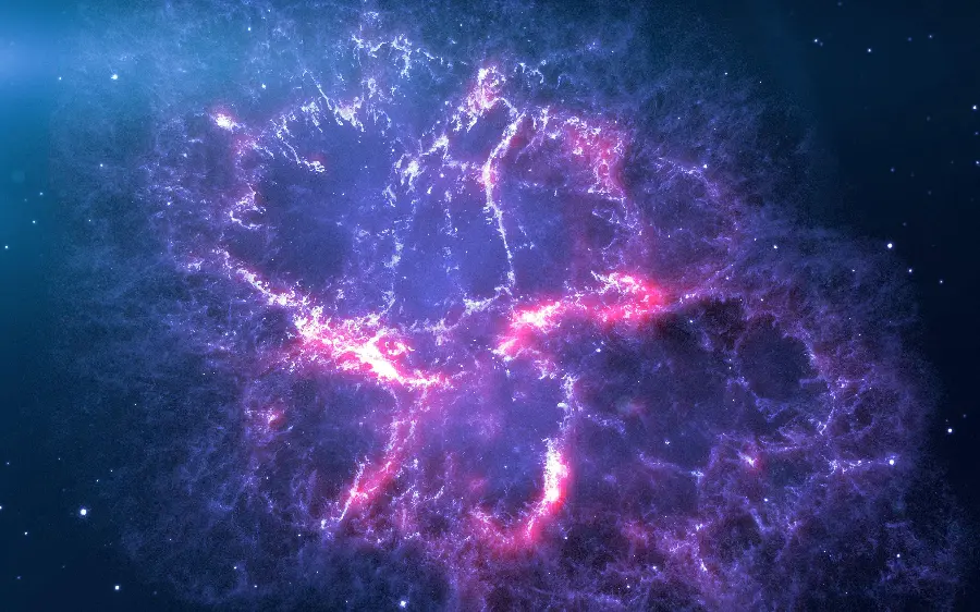 Beautiful Nebula Astronomy Wallpaper with Eye-Catching Colors