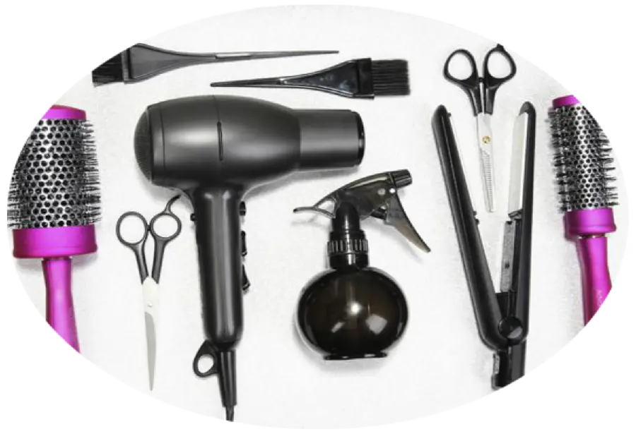 Hairdresser Logo Design in PNG Format
