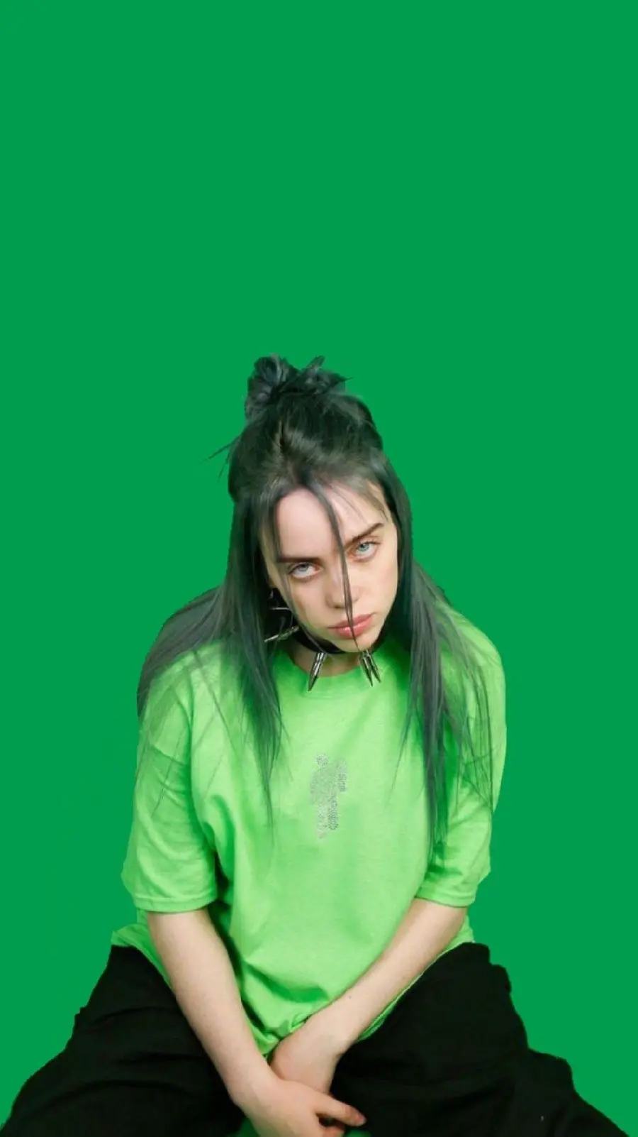 Wallpaper of Billie Eilish became one of the prominent voices of modern music 