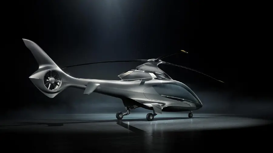 Image of the most powerful private helicopter registered in 2024