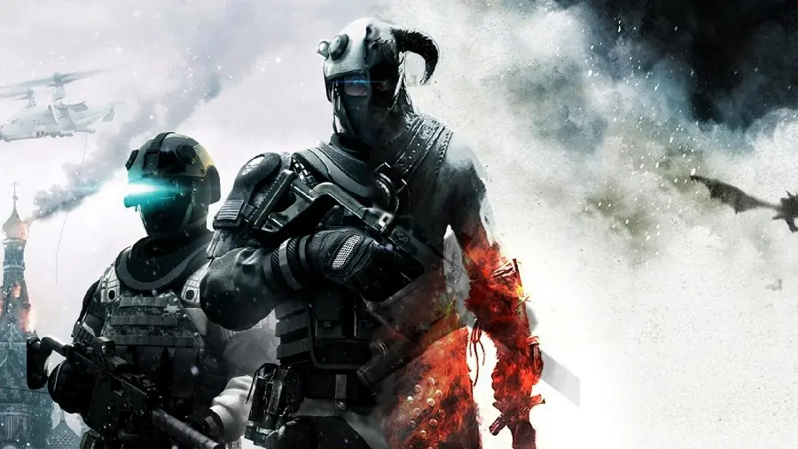 Background photo of future military uniforms and clothing