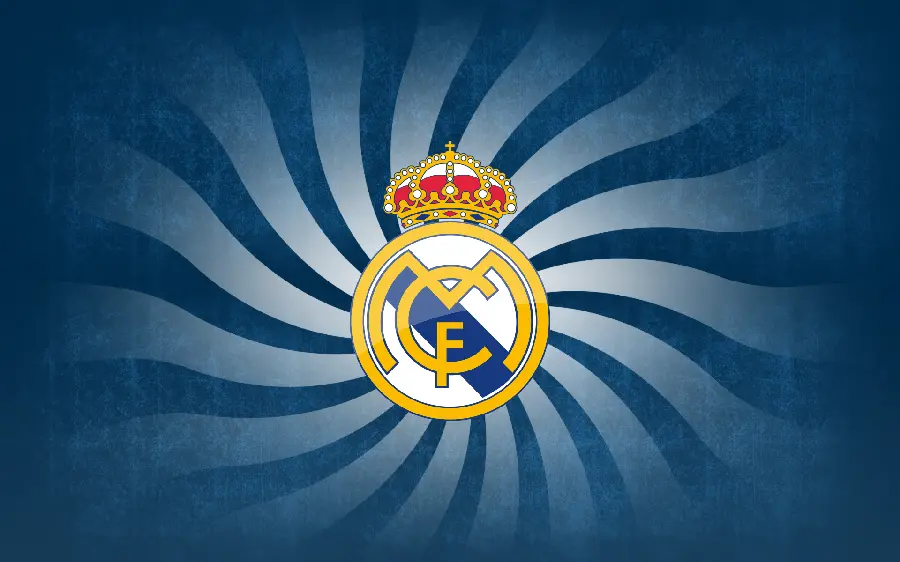 Digital image of the famous Real Madrid club logo