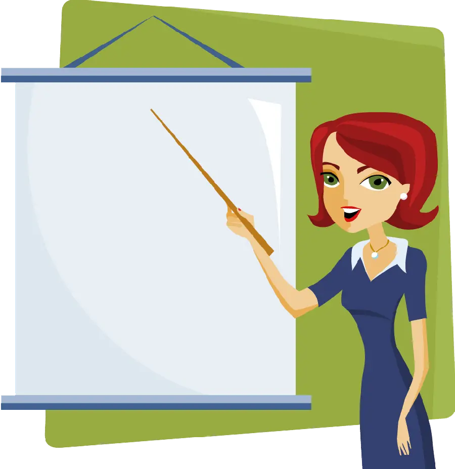 Free download of a cropped photo of a foreign teacher without a hijab PNG