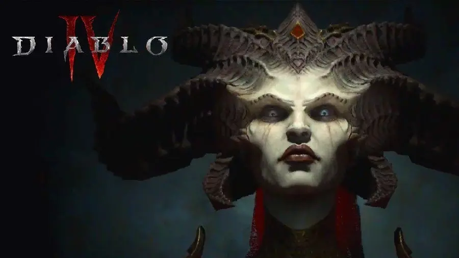 A creepy background from Diablo, a scary and epic video game