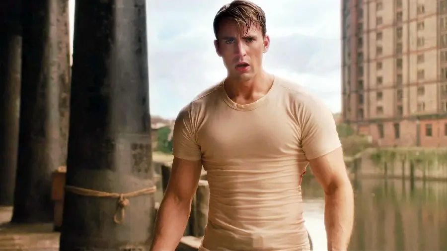 Chris Evans wallpaper, handsome and well-built Hollywood actor