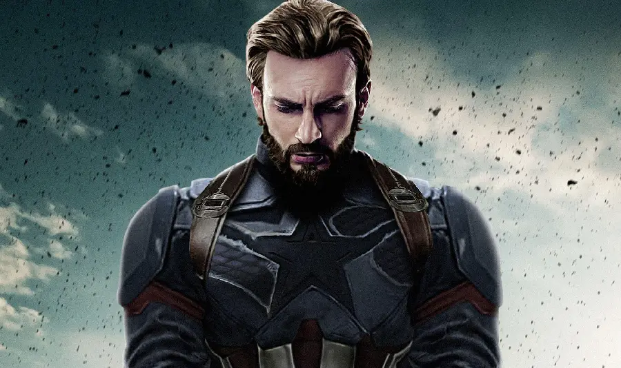 Profile photo of the handsome and American actor Chris Evans