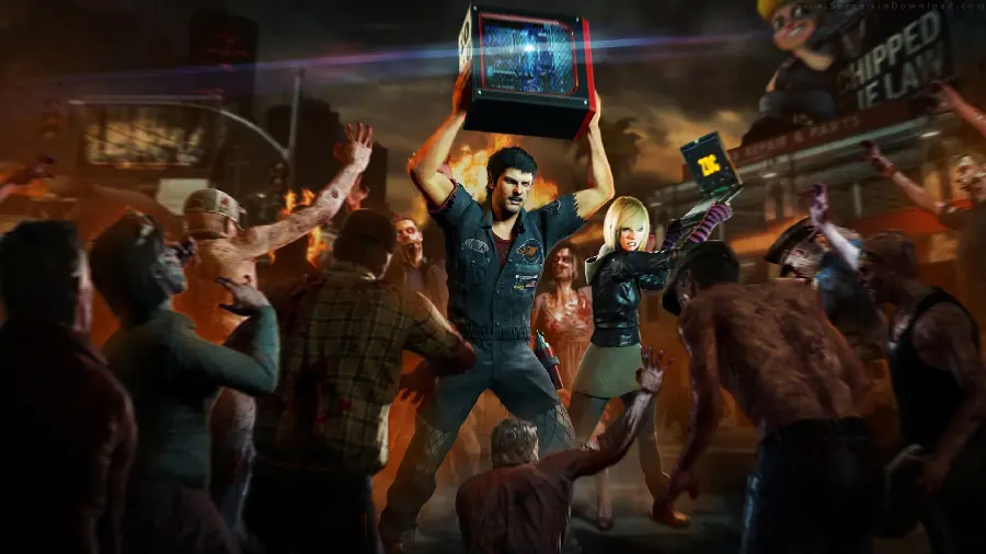 Image from the exciting and terrifying computer game Deathstroke 3