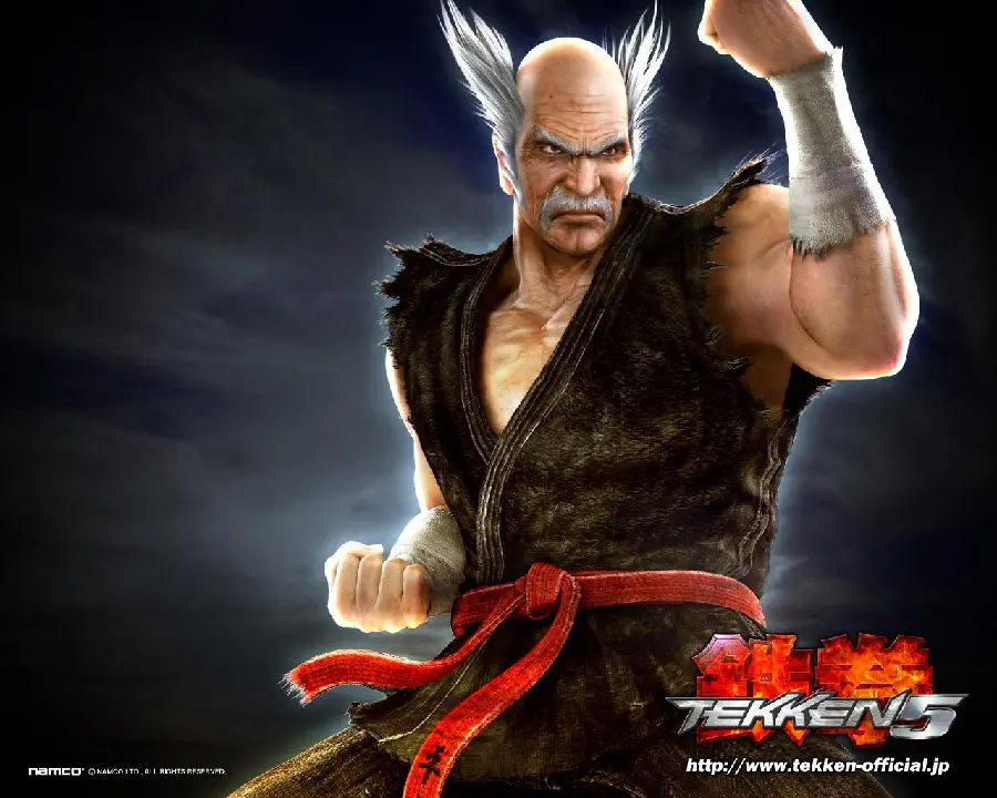 Heihachi Mishima with a special fighting strategy