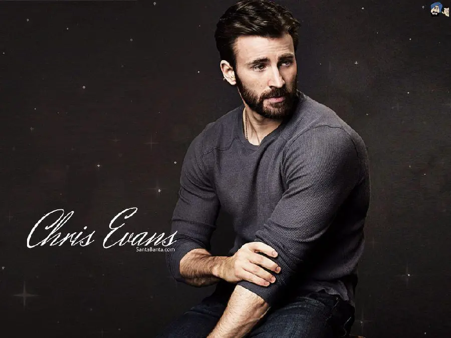 Wallpaper of Chris Evans, actor and sometimes director 