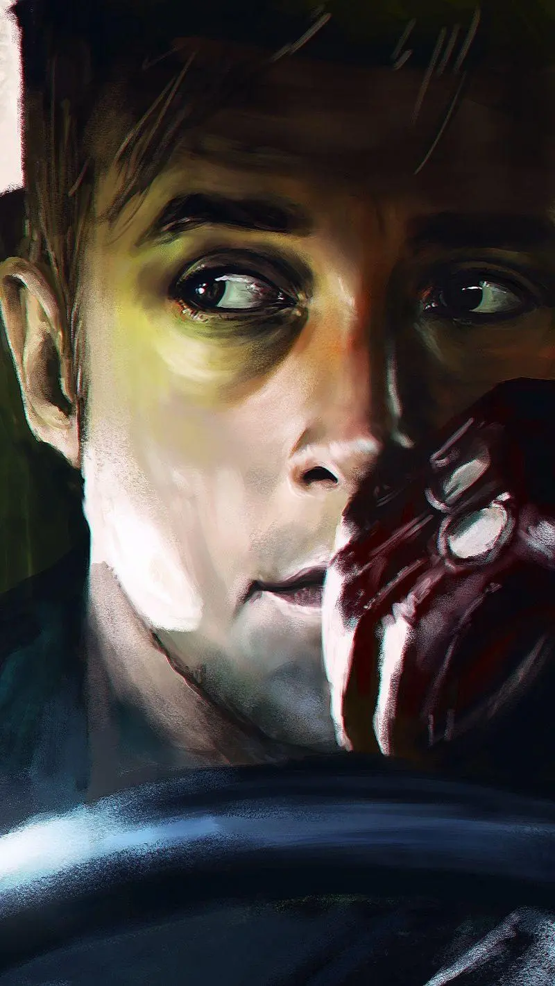 Ryan Gosling graphic photo, Canadian actor and producer