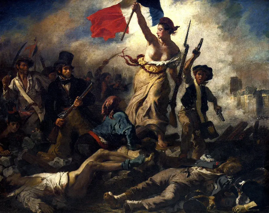 The strangest art painting photo Classic Moment of Battle and Historic Meeting 