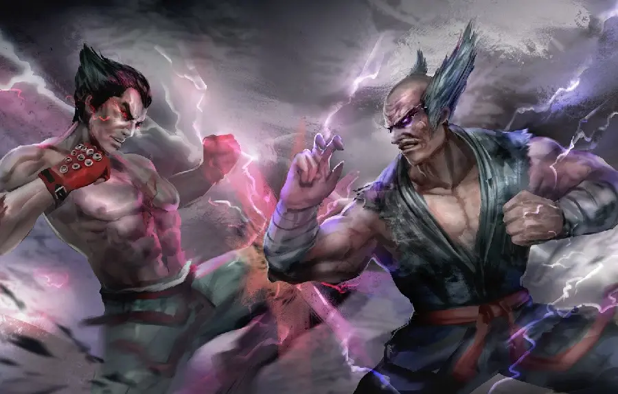 Heihachi Mishima Stock Photo Fighting