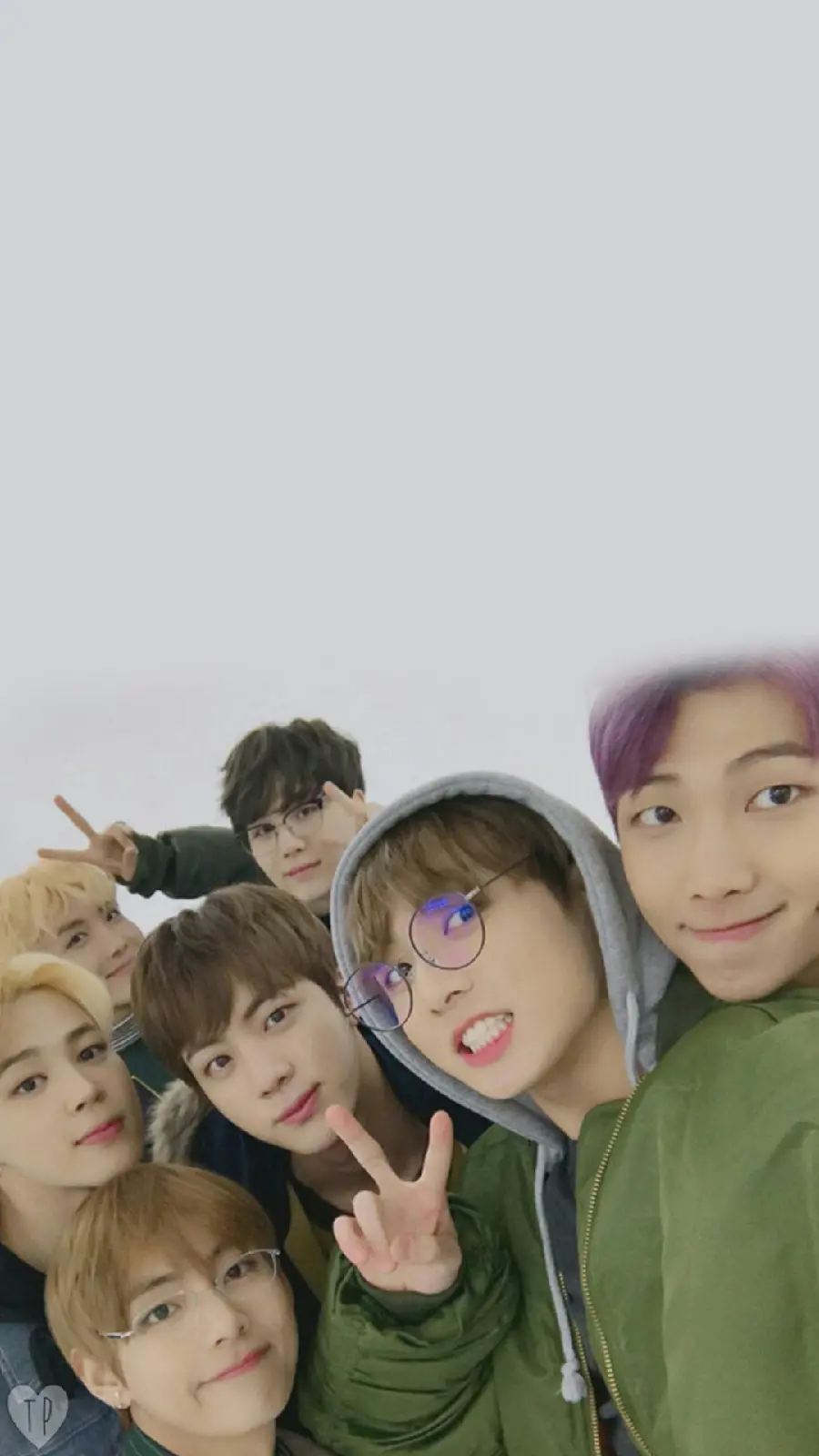 Download profile photo 1403 with the design of the popular BTS group