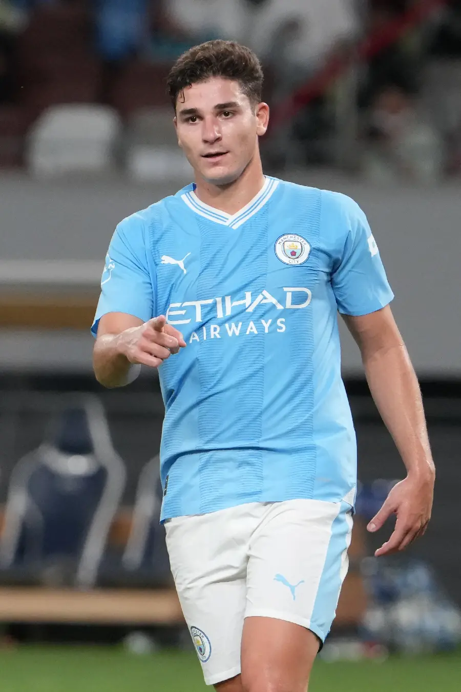 Photo of Julin Alvarez, the most professional player of the Argentine national team