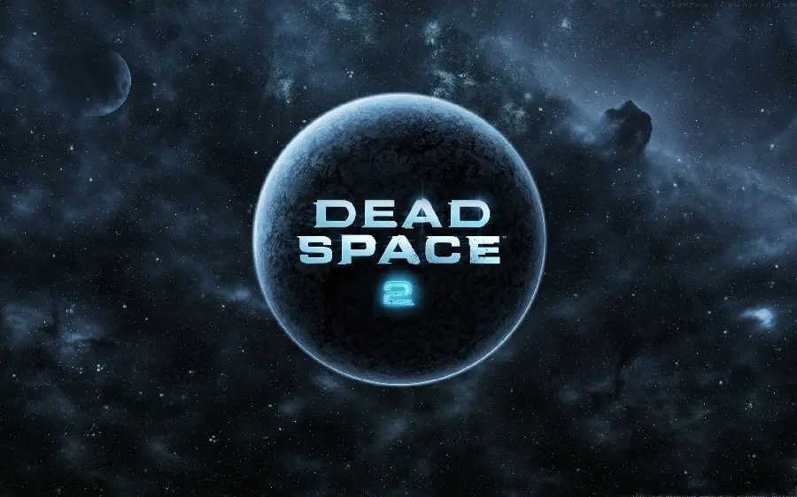 Interesting background photo of the computer game Dead Space 2 for laptop background 