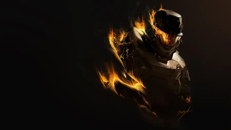 Profile photo of Master Chief with a black background