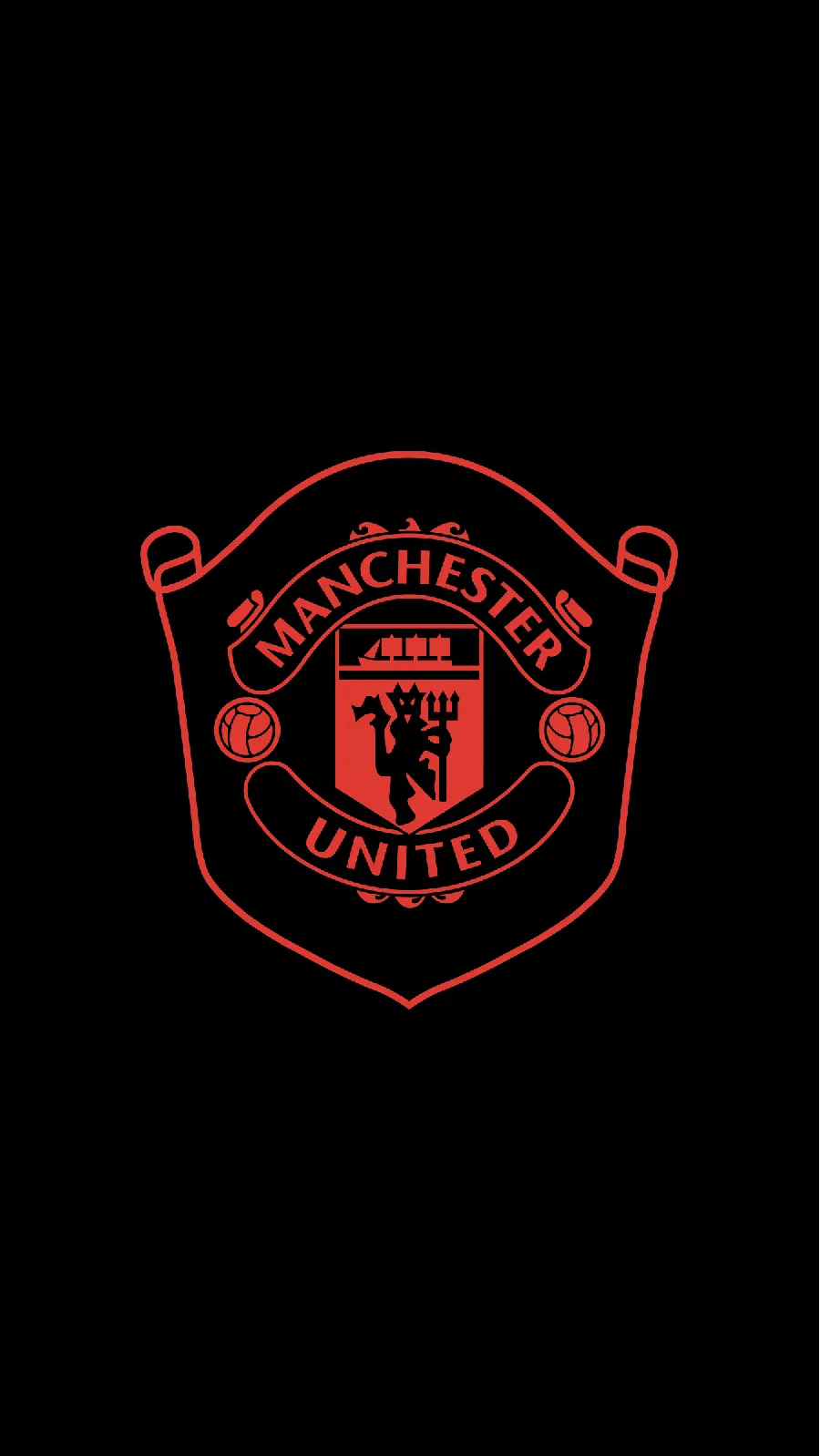 Manchester United Team Logo Image Without Background and Wallpaper