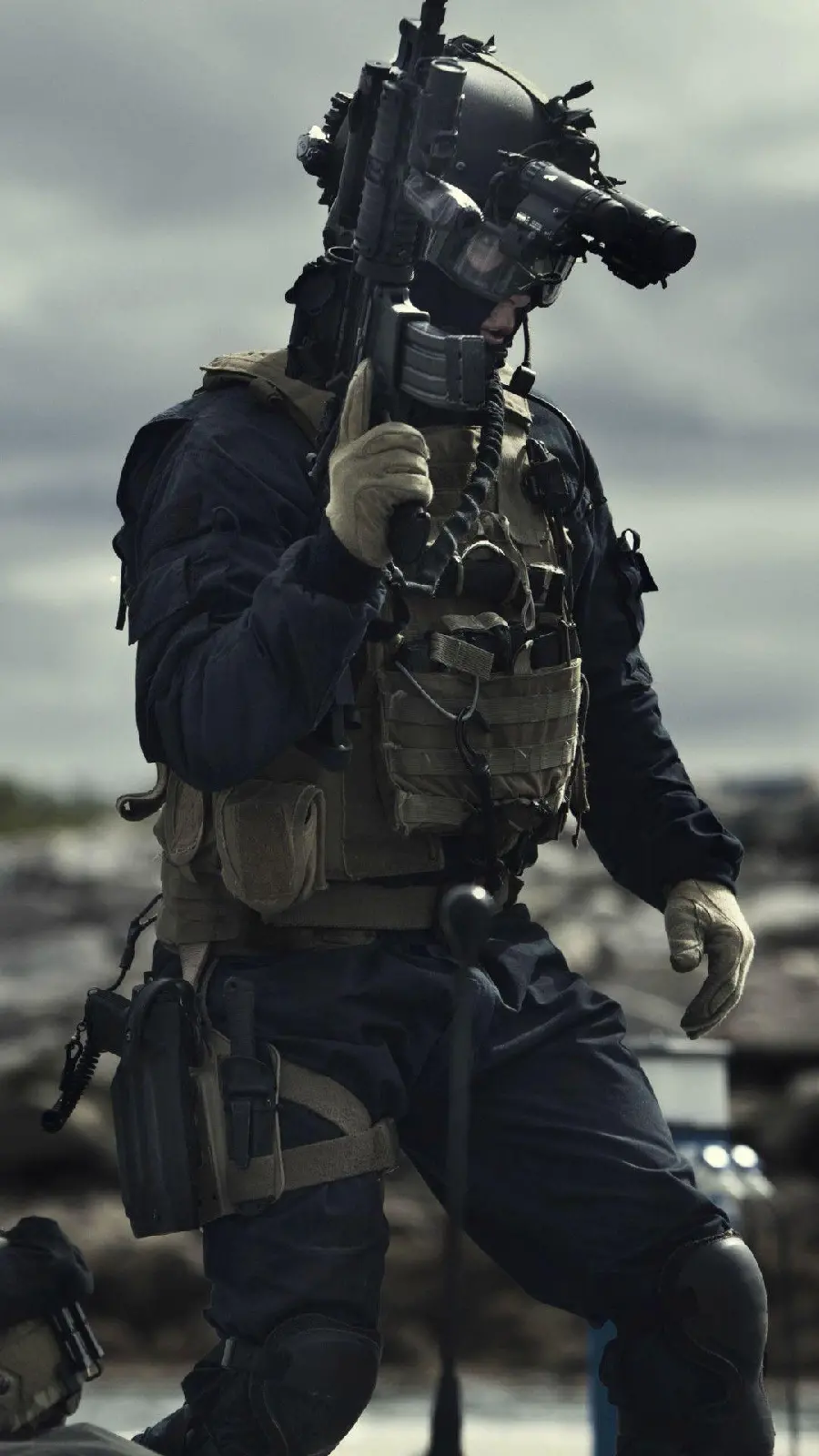 Very cool background photo of American soldier for phone background 