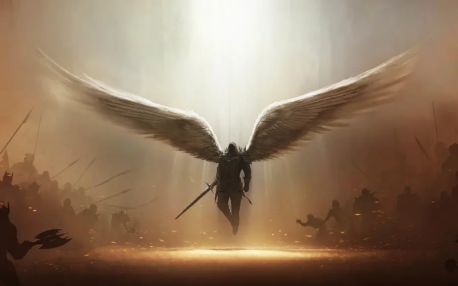 Wallpaper of the very popular video game Diablo with excellent quality