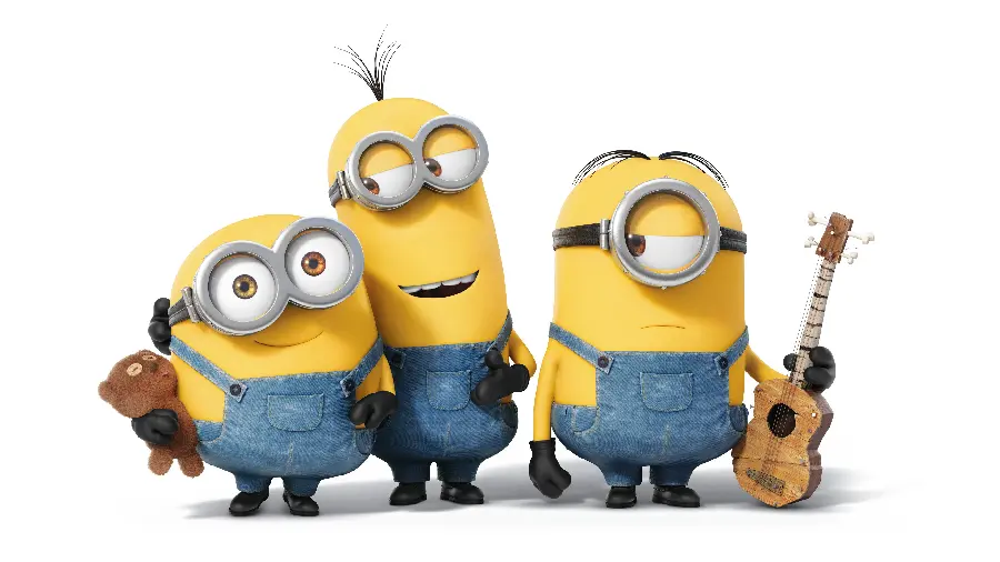 New and cartoon background of the popular and famous Minions characters
