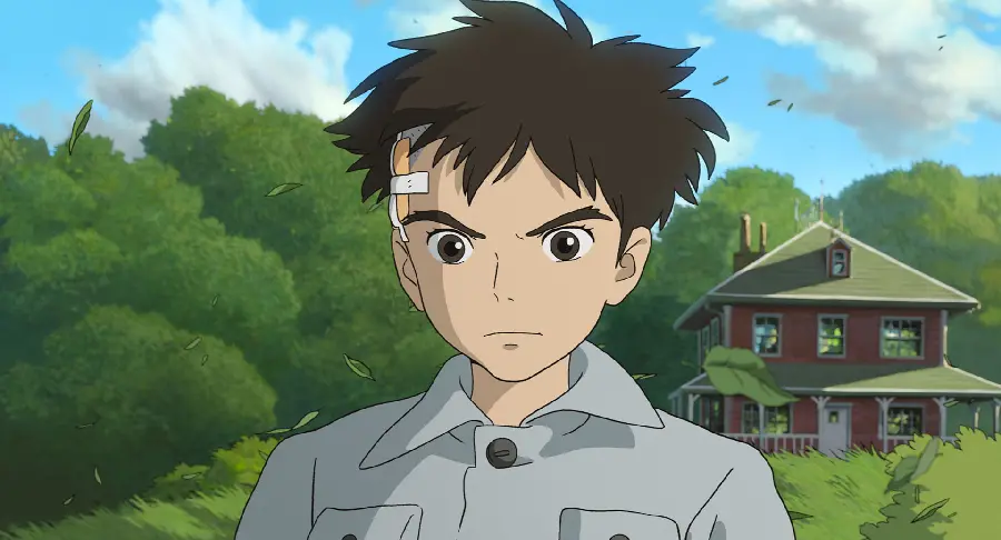Photo of the first poster released from the anime The Boy and the Fishman