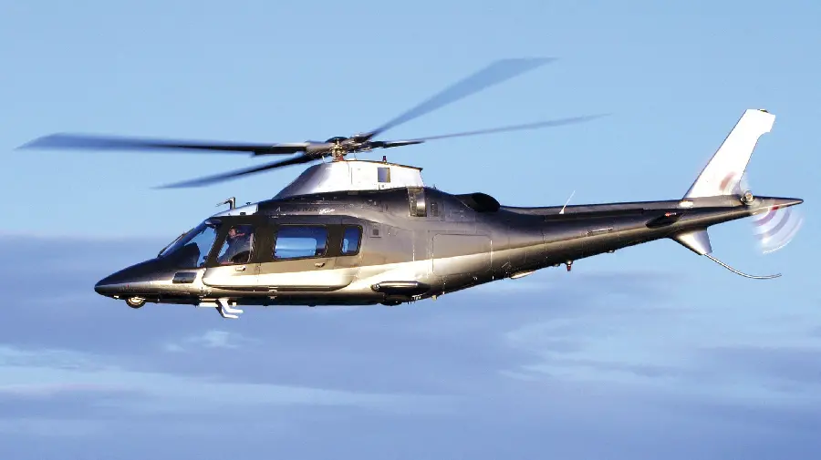 Elon Musk's private helicopter flying in the sky 