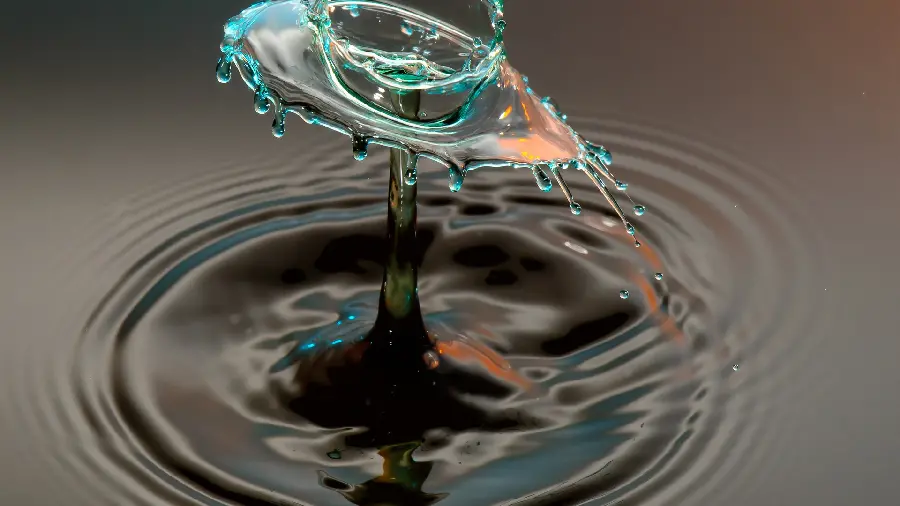 The most stylish creative background photo of water rotation suitable for computer