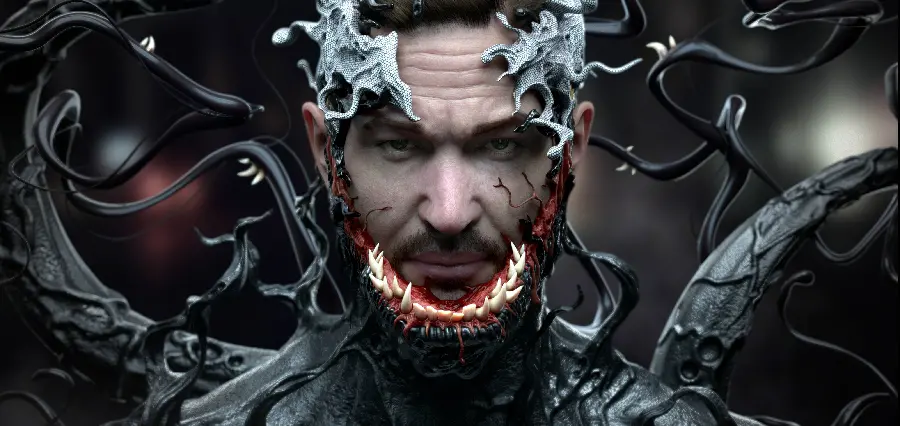 Tom Hardy's photo in the movie Venom for laptop background