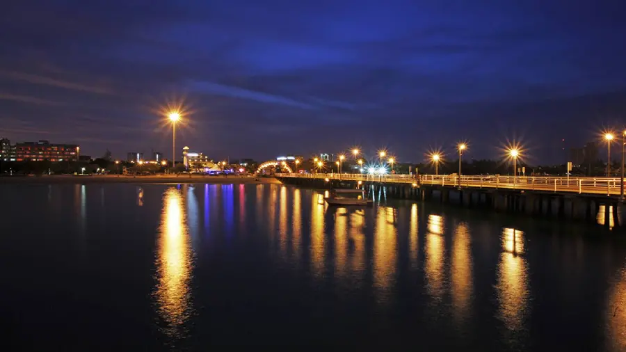 Wallpaper with the quality of the incredibly beautiful night sky of Kish Island