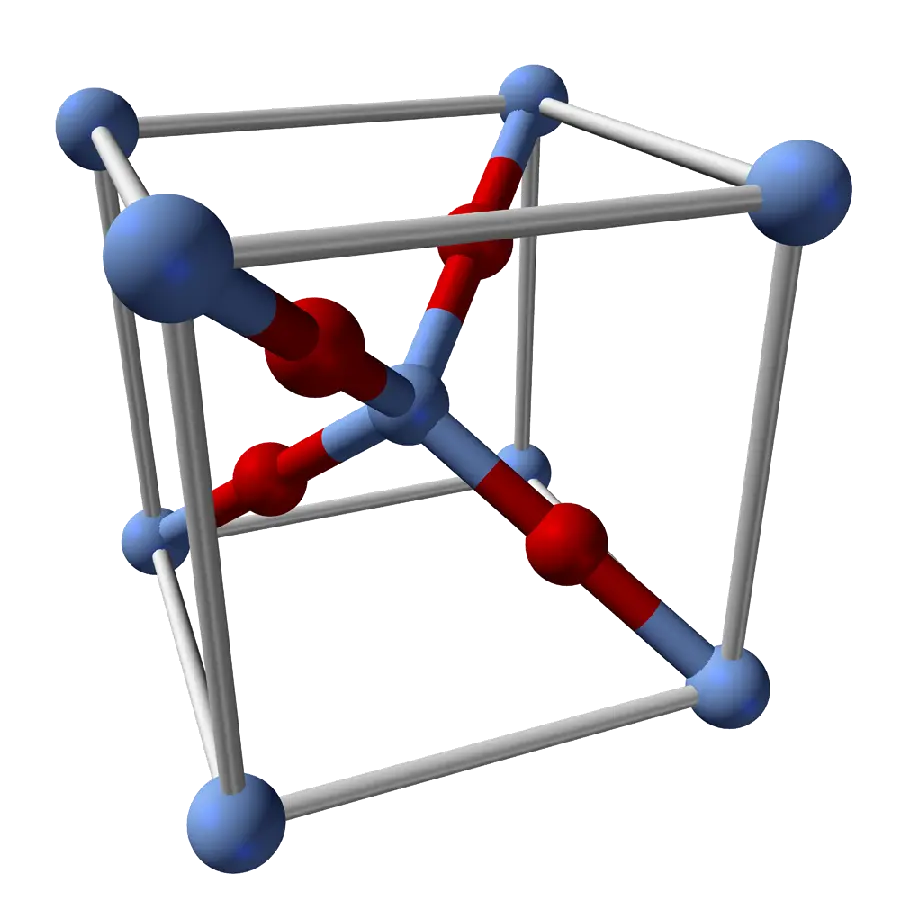 Digital photo of the chemical formula of ruthenium oxide in metallurgical engineering