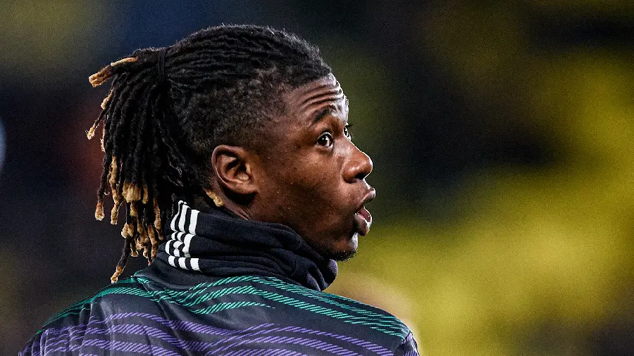 Eduardo Camavinga wallpaper in a cool frame for football lovers